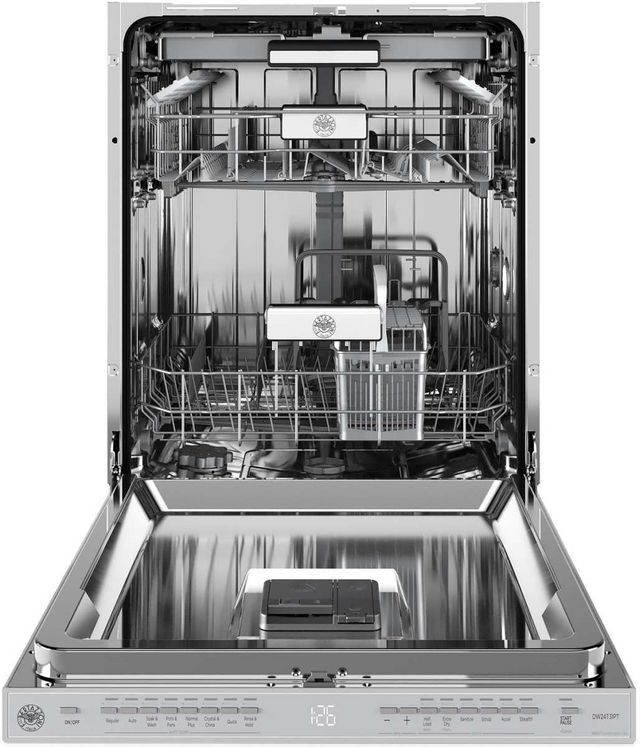 Bertazzoni 24" Panel Ready Top Control Built-In Dishwasher