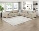 Homelegance® Livia 3-Piece Beige Sectional-1