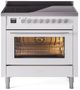 Ilve® Professional Plus II 36" White Pro Style Induction Range-0