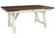 American Wholesale Furniture Laurel Manor II 6-Piece Cherry/White Dining Set-1