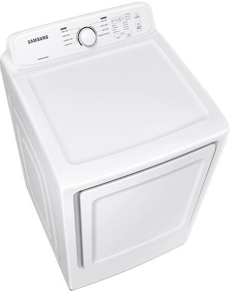 Samsung 7.2 Cu. Ft. White Front Load Electric Dryer-4