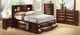 American Wholesale Furniture Emily 5-Piece Merlot Queen Storage Bedroom Set-0