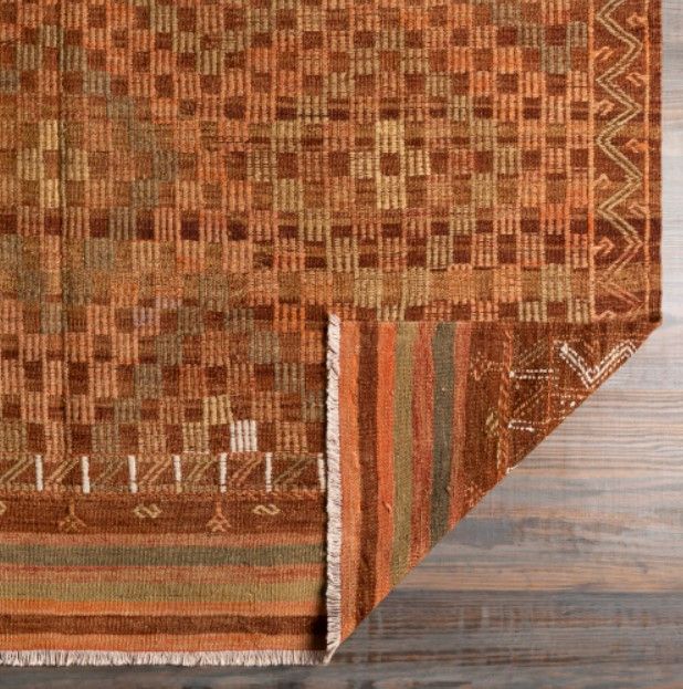 Surya Antique One of a Kind Copper 5'x8' Area Rug-2