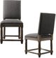 Olliix by Madison Park Grey Cirque Dining Chair (Set of 2)-2