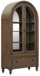 Liberty Furniture Americana Farmhouse Black/Dusty Taupe Arched Display Cabinet-0