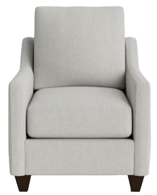 Bassett® Furniture Customizable Benchmade Premier Slope Arm Accent Chair-1