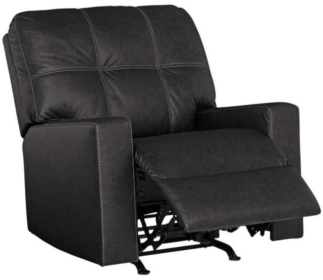 Benchcraft® Barlin Mills Carbon Manual Rocker Recliner-1