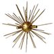 A & B Home Modern Chic Gold Star Chandelier-0