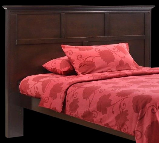 Night & Day Furniture™ Spices Bedroom K-Series Tarragon Dark Chocolate Eastern King Panel Bed-1