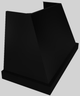 Vent-A-Hood® Designer Series 48" Black Wall Mounted Range Hood-3