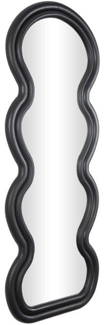 Deco Marche Black Wall Mirror with Layered Frame-0