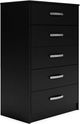 Signature Design by Ashley® Finch Black Chest of Drawers-0