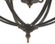 A & B Home Malin Matte Black 4-Light Orb Chandelier-4