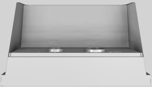 Vent-A-Hood® Designer Series 54" Stainless Steel Wall Mounted Range Hood-2