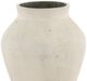 Dovetail Furniture Faustus Antique White Cement Outdoor Vase-1