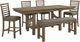 Liberty Furniture Brook Bay 6-Piece Sandstone Gathering Table Set-0