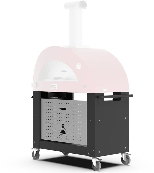 Alfa Black Grill Cart -3