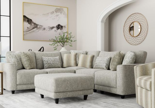 Corinthian Furniture Breckenridge 5-Piece Gray Modular Sectional-1