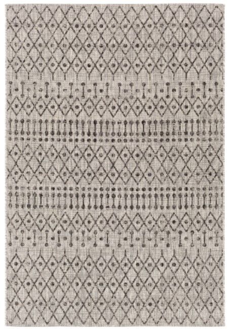 Surya Eagean Charcoal/Taupe 4'x6' Area Rug-0