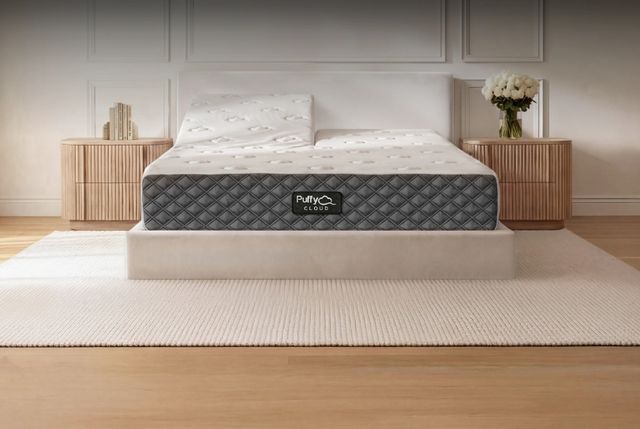 Puffy Cloud 3.0 Memory Foam 10" Medium Firm Tight Top Split Head Queen Mattress in a Box-1