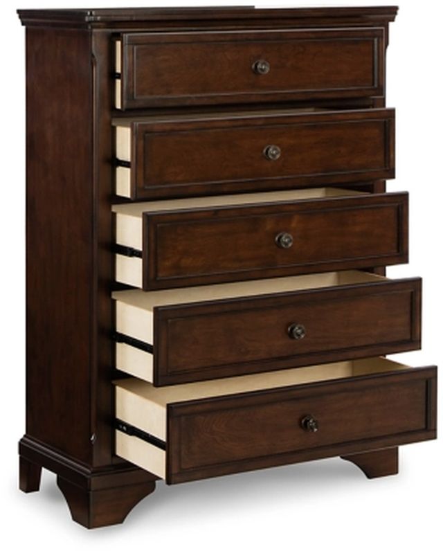 Signature Design by Ashley® Brookbauer Rustic Brown Chest of Drawers-1