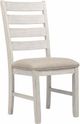 Signature Design by Ashley® Skempton 7-Piece White/Light Brown Dining Table Set-2
