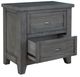 Cottage Creek Furniture Brookfield Grey Nightstand-2