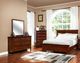 New Classic® Home Furnishings Tamarack 4-Piece Cherry King Panel Bedroom Set-0