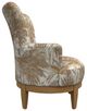 Best® Home Furnishings Customizable Justine Swivel Chair with Honey Birch Legs-2