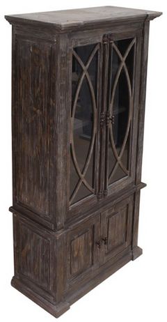 Cottage Creek Furniture Bahari Aged Oak Showcase