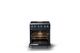 Viking® 5 Series 30" Slate Blue Pro Style Dual Fuel (NG) Range with Polished Chrome Trim-1