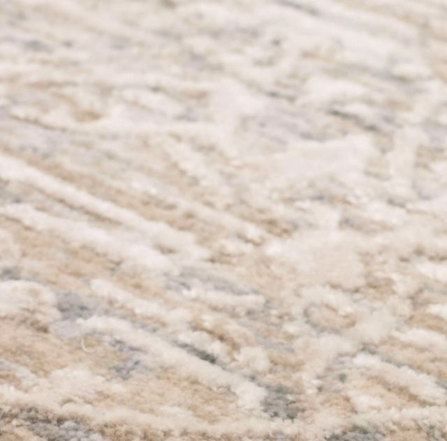 Karastan® Solitude Mandawa Cream/Dark Gray 8'x10' Area Rug-2
