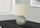 Monarch Specialties Inc. 19"H Grey Resin Table Lamp-3