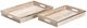 Crestview Collection Lana 2-Piece Natural Tray Set-0