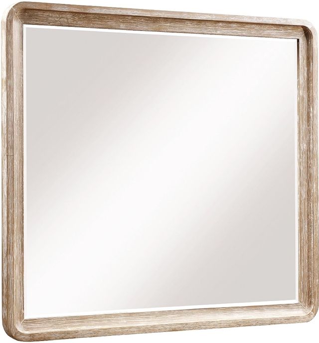 Mazin Furniture Wilshire Natural Oak Mirror-1