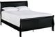 Mazin Furniture Mayville Black Eastern King Sleigh Bed-0