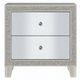 ACME Furniture Sliverfluff Champagne/Mirrored Nightstand-3