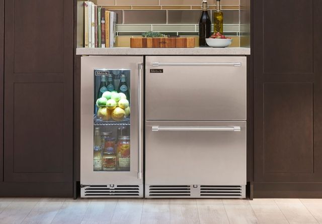 Perlick® Signature Series 15" 2.8 Cu. Ft. Stainless Steel Under the Counter Refrigerator-2
