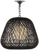 Currey & Company Satin Black Osbert Pendant-0