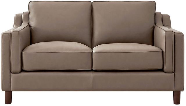 Aurora Furniture Bella Taupe Stationary Loveseat-0
