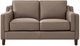 Aurora Furniture Bella Taupe Stationary Loveseat-0