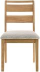 Coaster® Duncan Washed Oak Ladder Back Dining Side Chair-1
