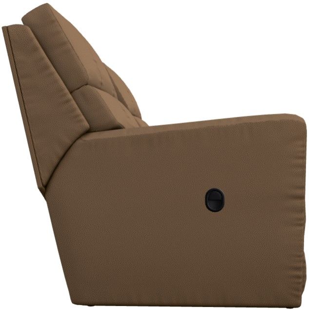 La-Z-Boy® Apollo Camel Manual Reclining Loveseat with Console-2