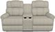 La-Z-Boy® Pinnacle Dove Manual Wall Reclining Loveseat with Console-1