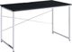 ACME Furniture Tennos Black Vanity Desk with Chrome Base-0