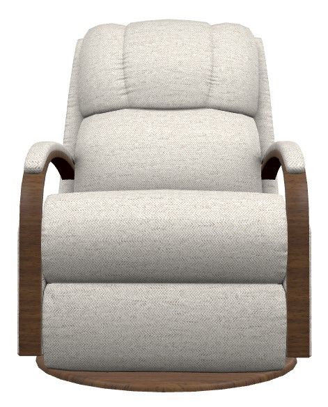 La-Z-Boy® Harbor Town Oyster Manual Gliding Recliner-1