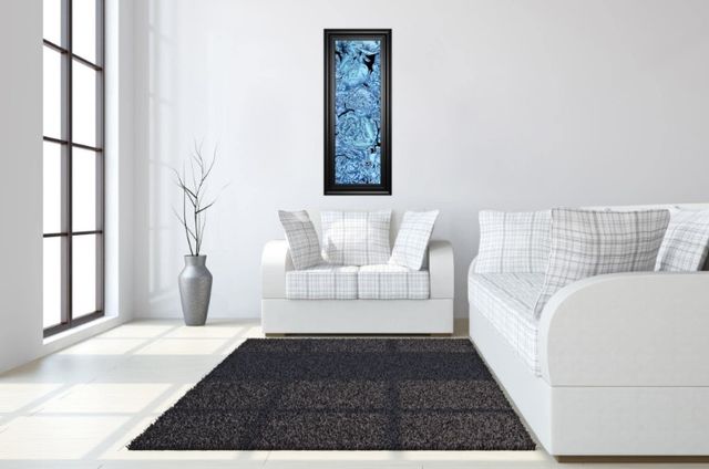 Classy Living Melissa Wang Blue Peonies Il Wall Art-1