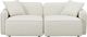 TOV Furniture Travie 2-Piece Sand Modular Loveseat-3