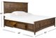 Magnussen Home® Bay Creek Toasted Nutmeg King Storage Panel Bed-2