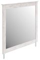 Signature Design by Ashley® Fenderport Whitewash Bedroom Mirror-1